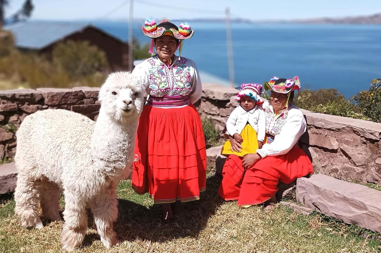 Hospedaje Rural La Florida En Llachon, Titicaca 푸노 외부 사진