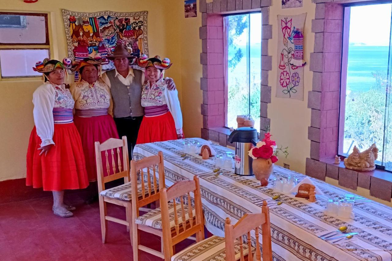 Hospedaje Rural La Florida En Llachon, Titicaca 푸노 외부 사진
